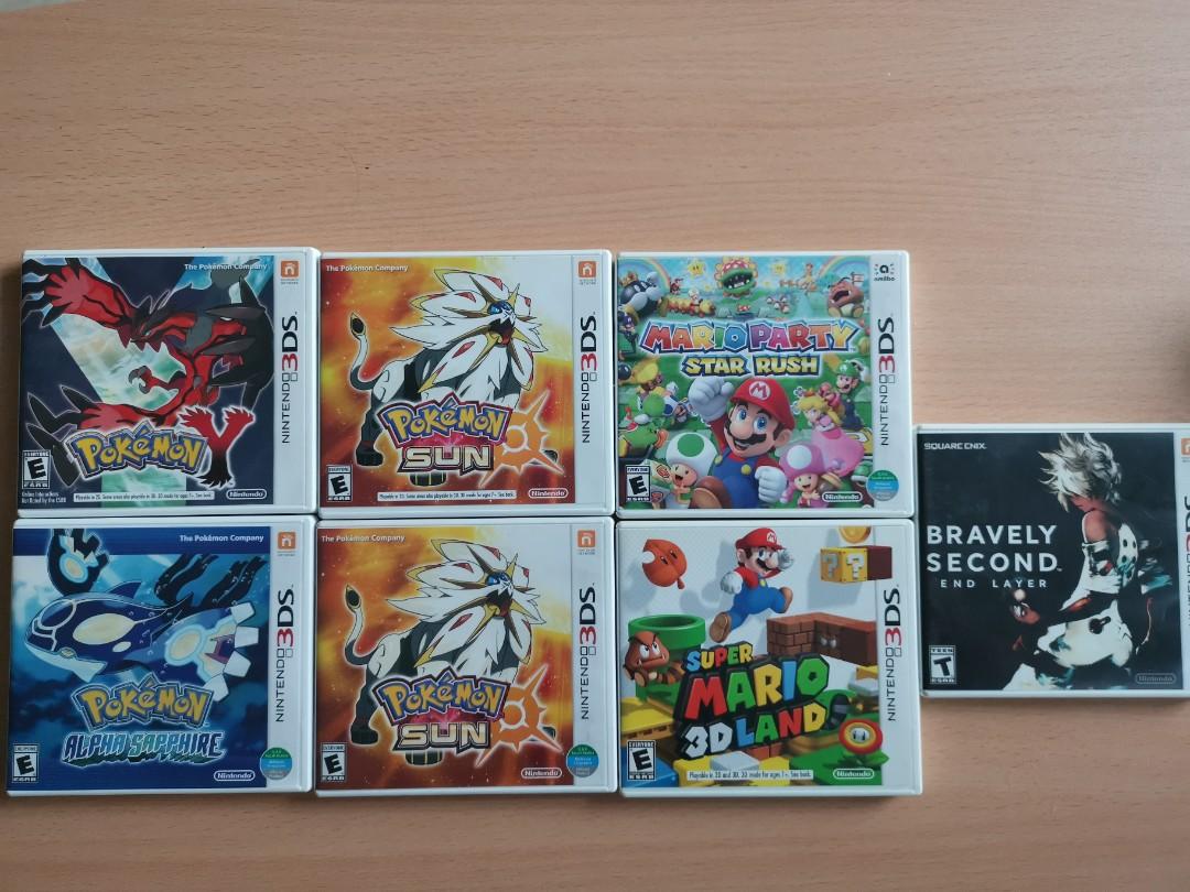 3ds Games Pokemon Others Video Gaming Video Games Nintendo On Carousell