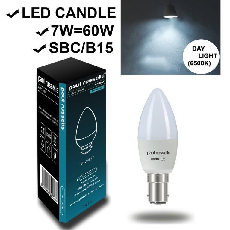 B15 led candle 7w 60w daylight hotsell