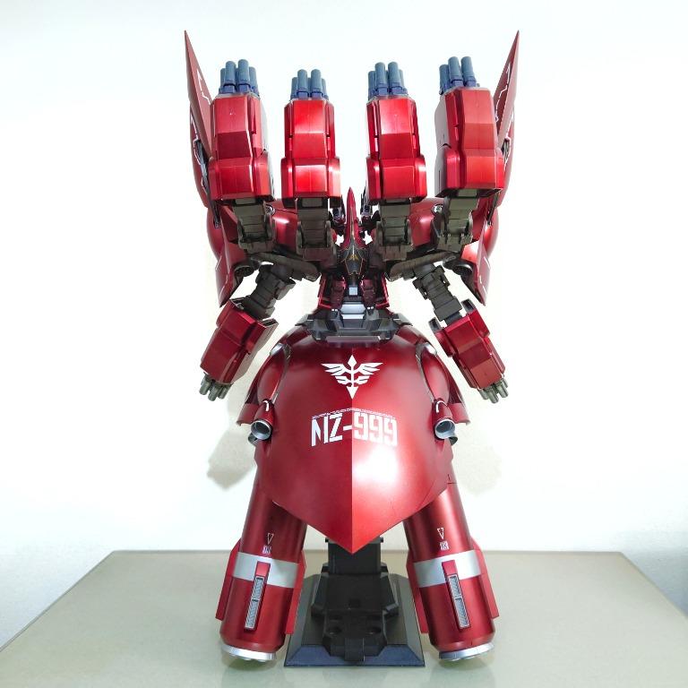 上色噴塗完成品Bandai HGUC NEO ZEONG NZ-999 新自護號新吉翁號