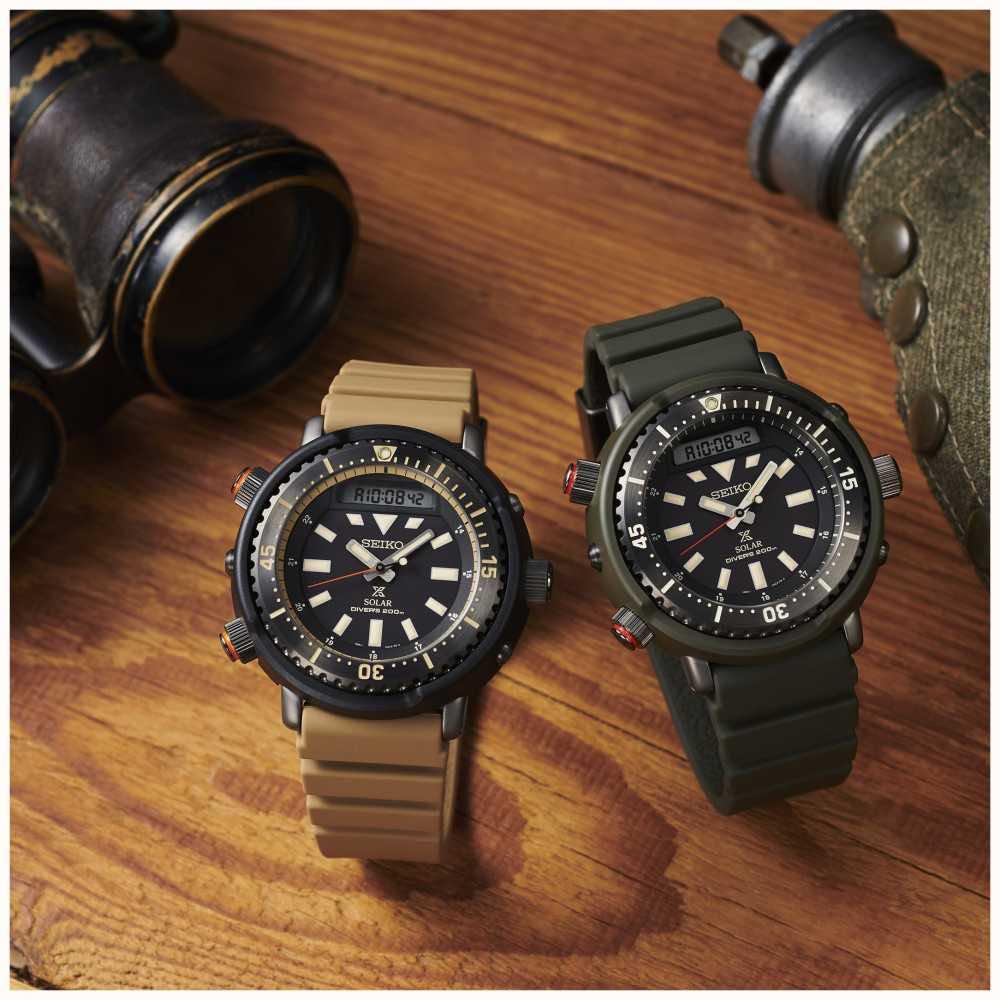 🔥 Seiko Street Khaki Arnie Safari Solar SNJ029P1 with FREE DELIVERY 📦,  Mobile Phones & Gadgets, Wearables & Smart Watches on Carousell