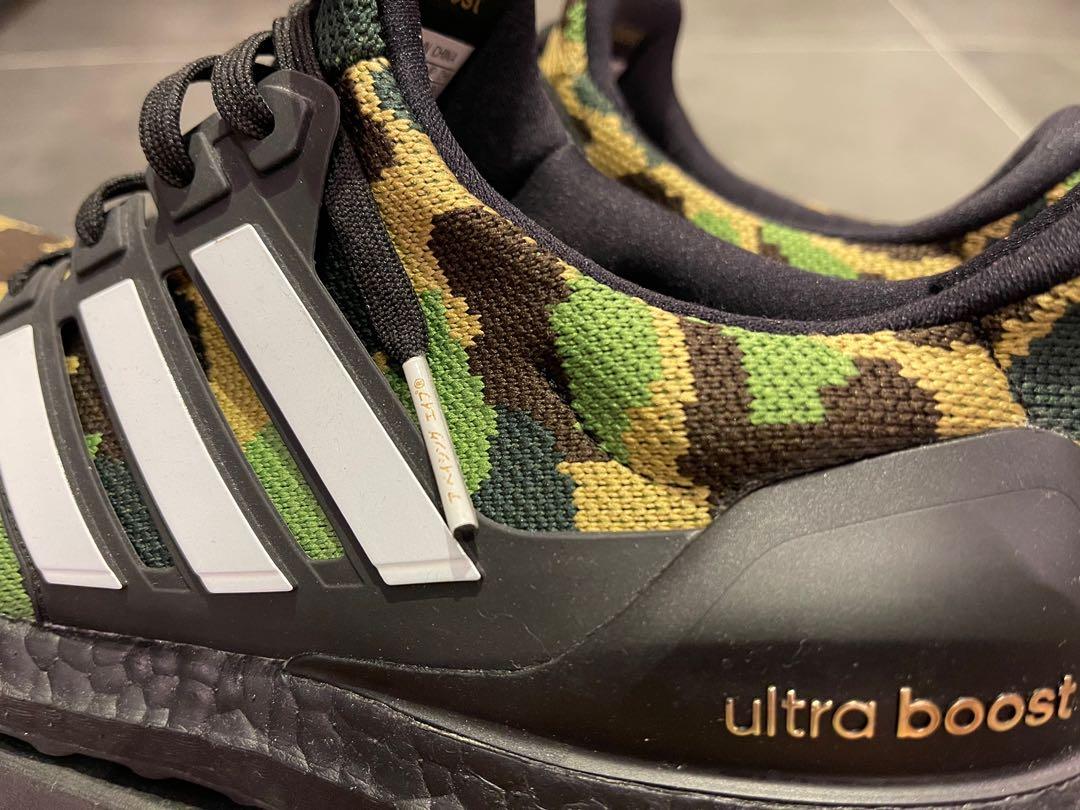 Ultra boost camo online green