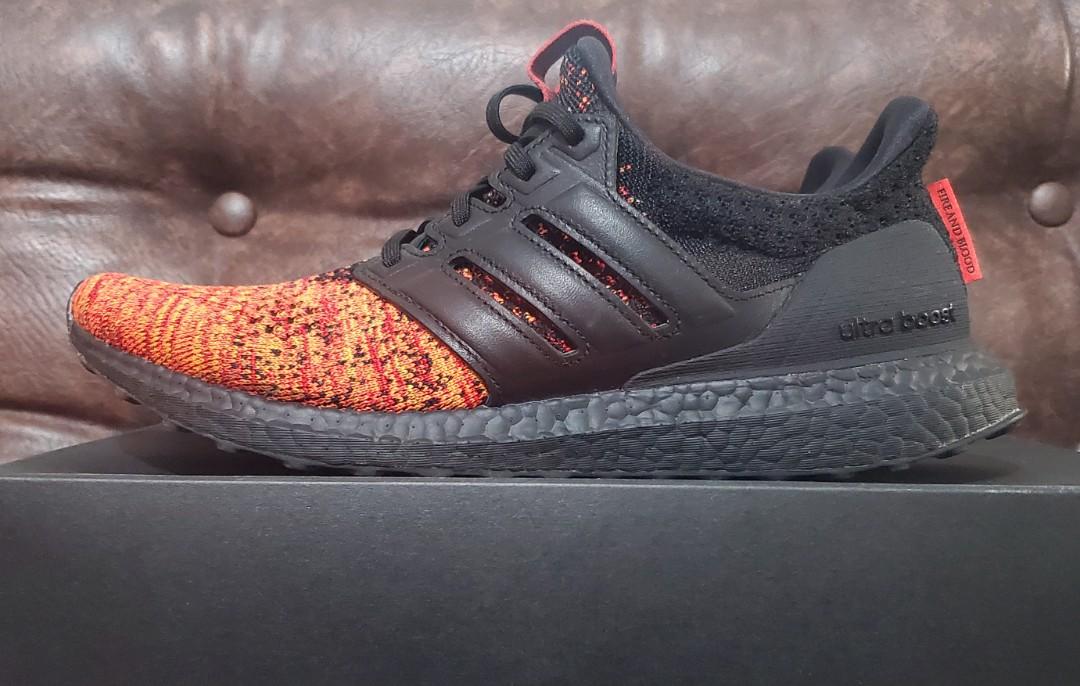Adidas ultra boost fire and blood best sale