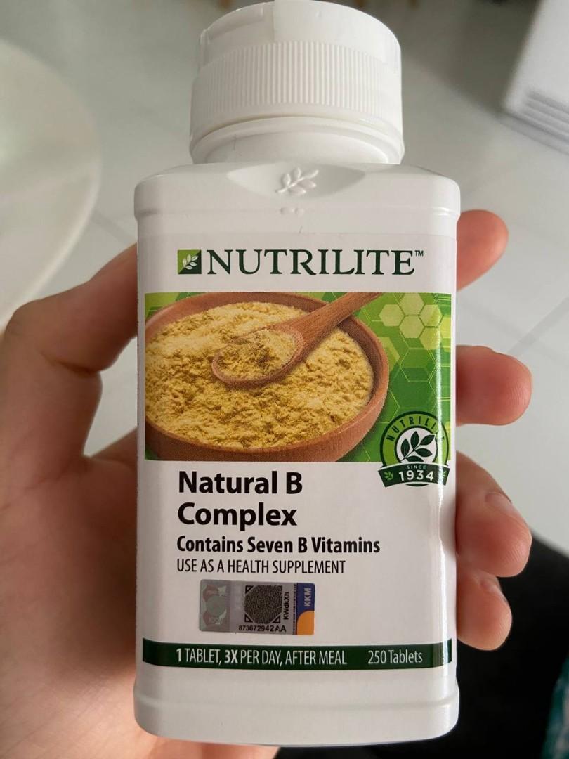 Amway Nutrilite Natural B Complex, Health & Beauty, Skin, Bath, & Body ...