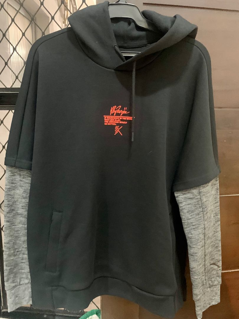 Anta Klay thompson hoodie Men s Fashion Coats Jackets and