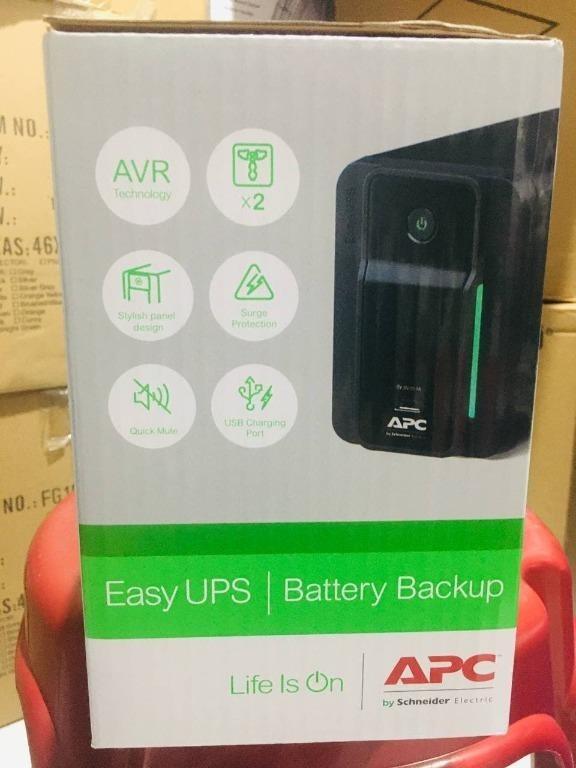 APC BVX700LUI-MSUninterruptible Power Supply (UPS) (Category: Computer Parts) located in Quezon City. Submitted by ann_xbs (Listing ID 1147850984, Image 2). Description: APC UPS BVX700LUI-MS 700VA 360W 230V 1* USB Charging Port AVR Easy Back Ups Brand New 1-2 days process to order call for availability. Mobile/Viber # 09304749488 Look for #Ms Ann Empleo Email address; sales2@xbsasia.ph Website: www.xbsasia.ph Prices and availability subject to ch