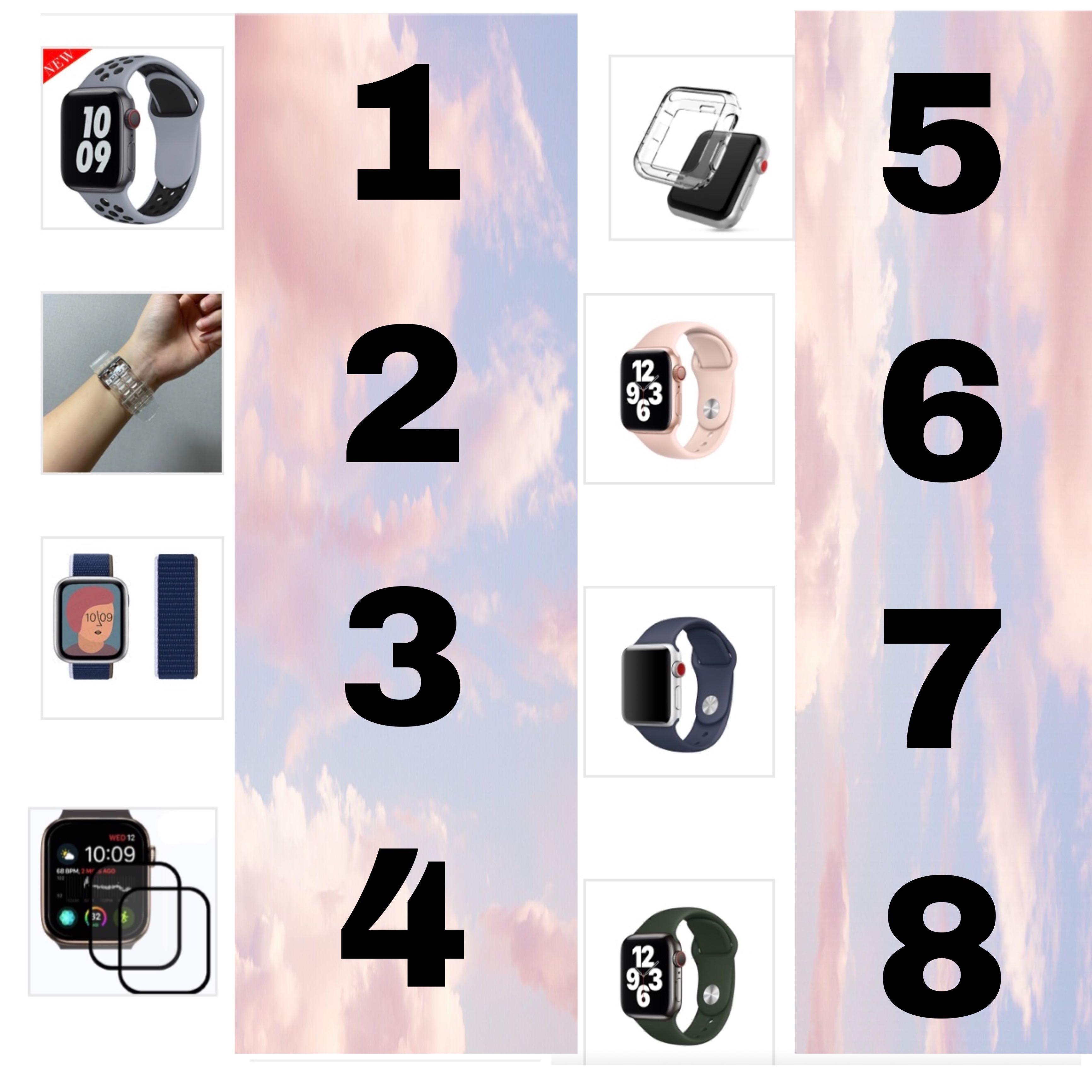 Apple watch straps screen protector and rubber case Mobile Phones Gadgets Mobile Gadget Accessories Other Mobile Gadget Accessories on Carousell