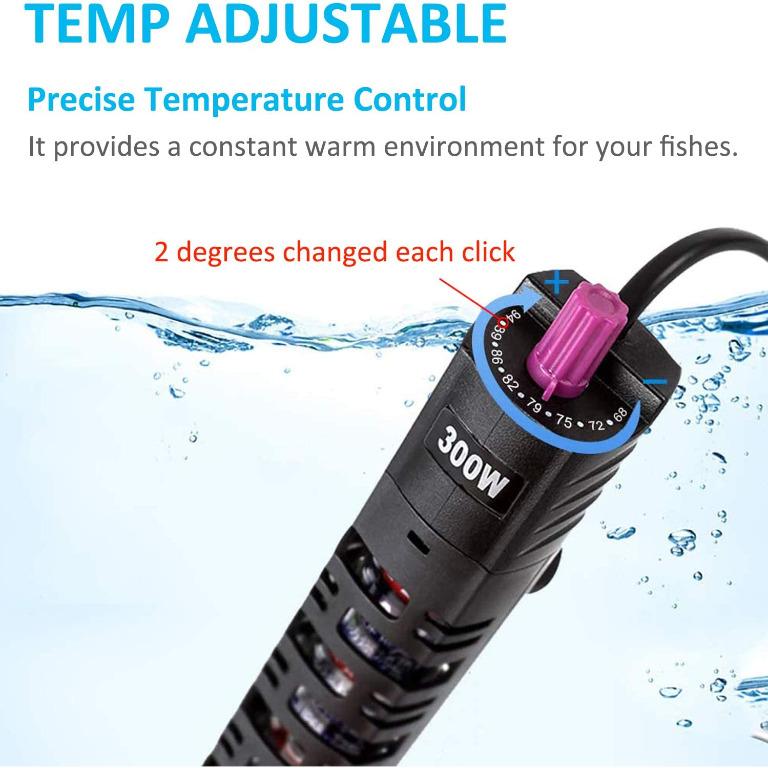 Aquarium heater 300w clearance