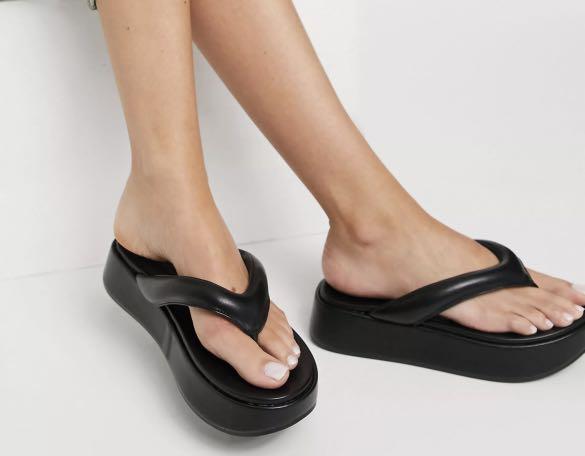 asos platform flip flops