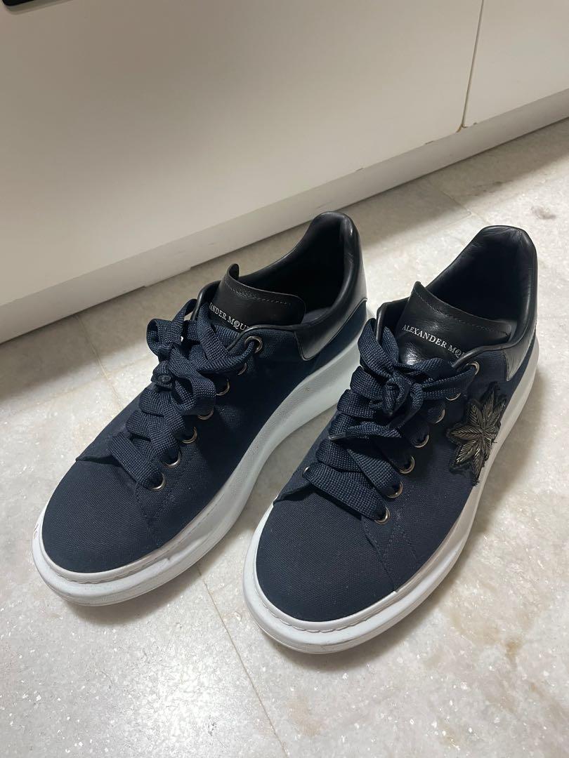 Authentic Alexander McQueen blue sneakers