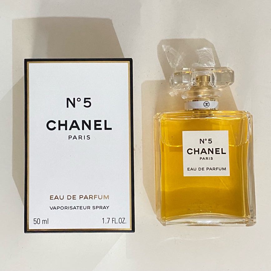 Authentic Chanel No 5 Eau De Parfum Perfume 50ml, Beauty