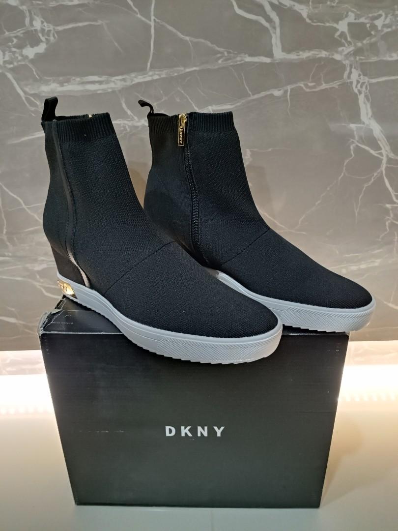 dkny cali wedge sneaker
