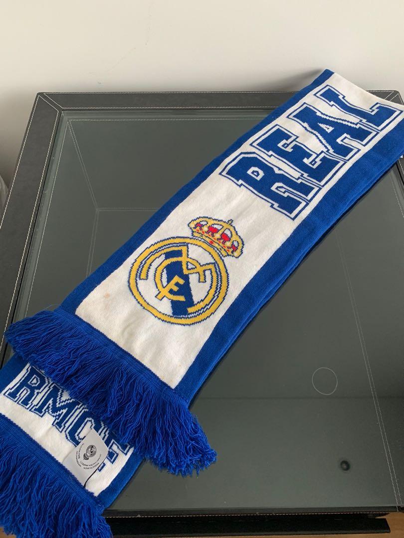 Authentic REAL MADRID Double Sided Hala Madrid 1902 Bufanda Scarf, Men's  Fashion, Watches & Accessories, Handkerchief & Pocket Squares on Carousell