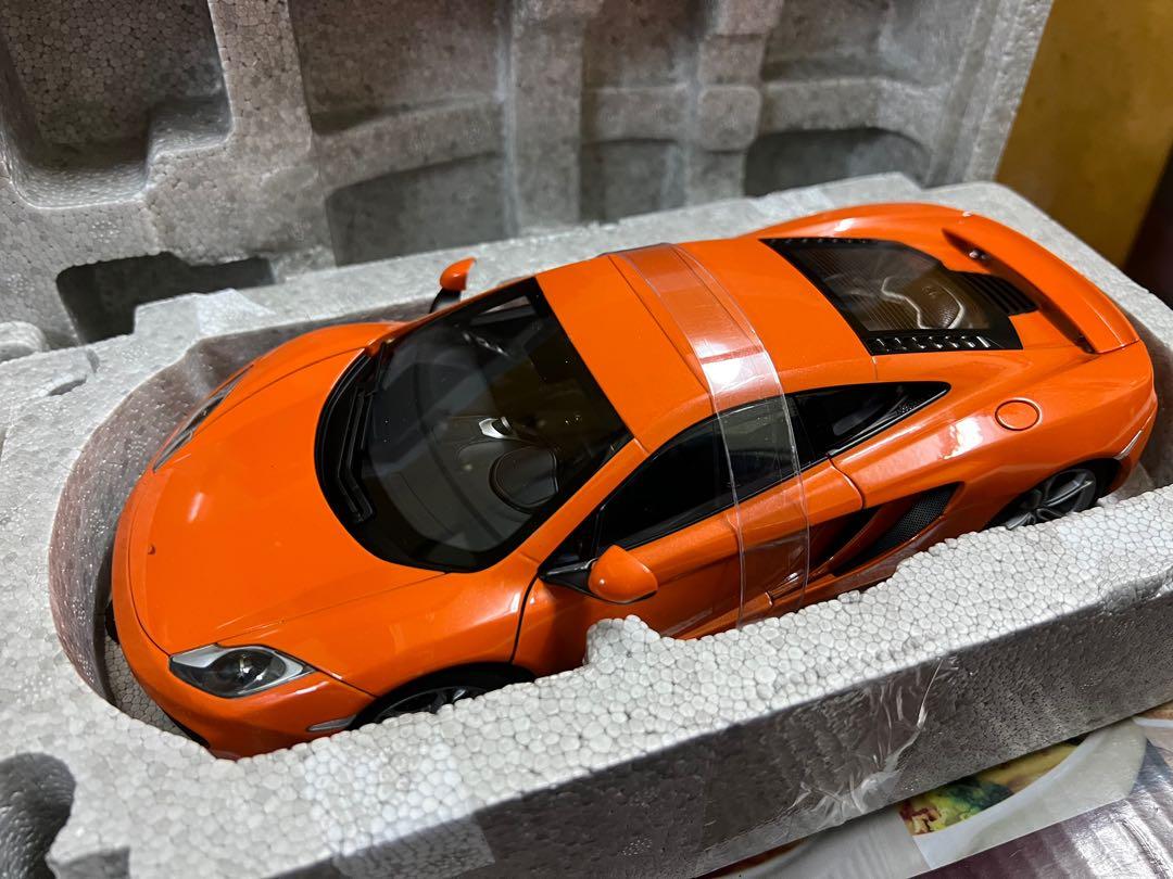 Autoart McLaren MP4-12C 1:8, 興趣及遊戲, 玩具& 遊戲類- Carousell