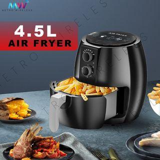 Automatic Air Fryer Oil Free Healthy Cooking Non stick 4.5L