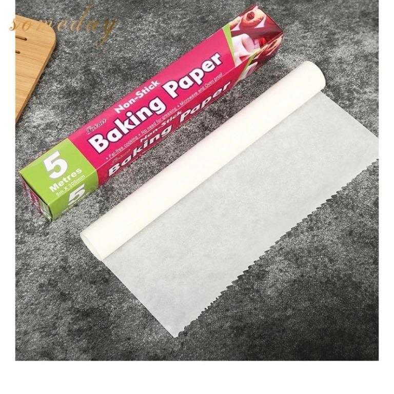 Baking Paper Parchment NonStick Siliconized Convenient Recyclable