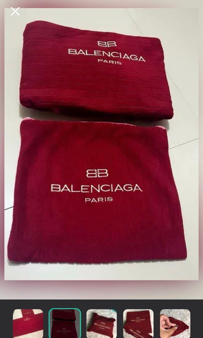 Balenciaga pillowcase blanket Furniture Home Living Bedding Towels on Carousell