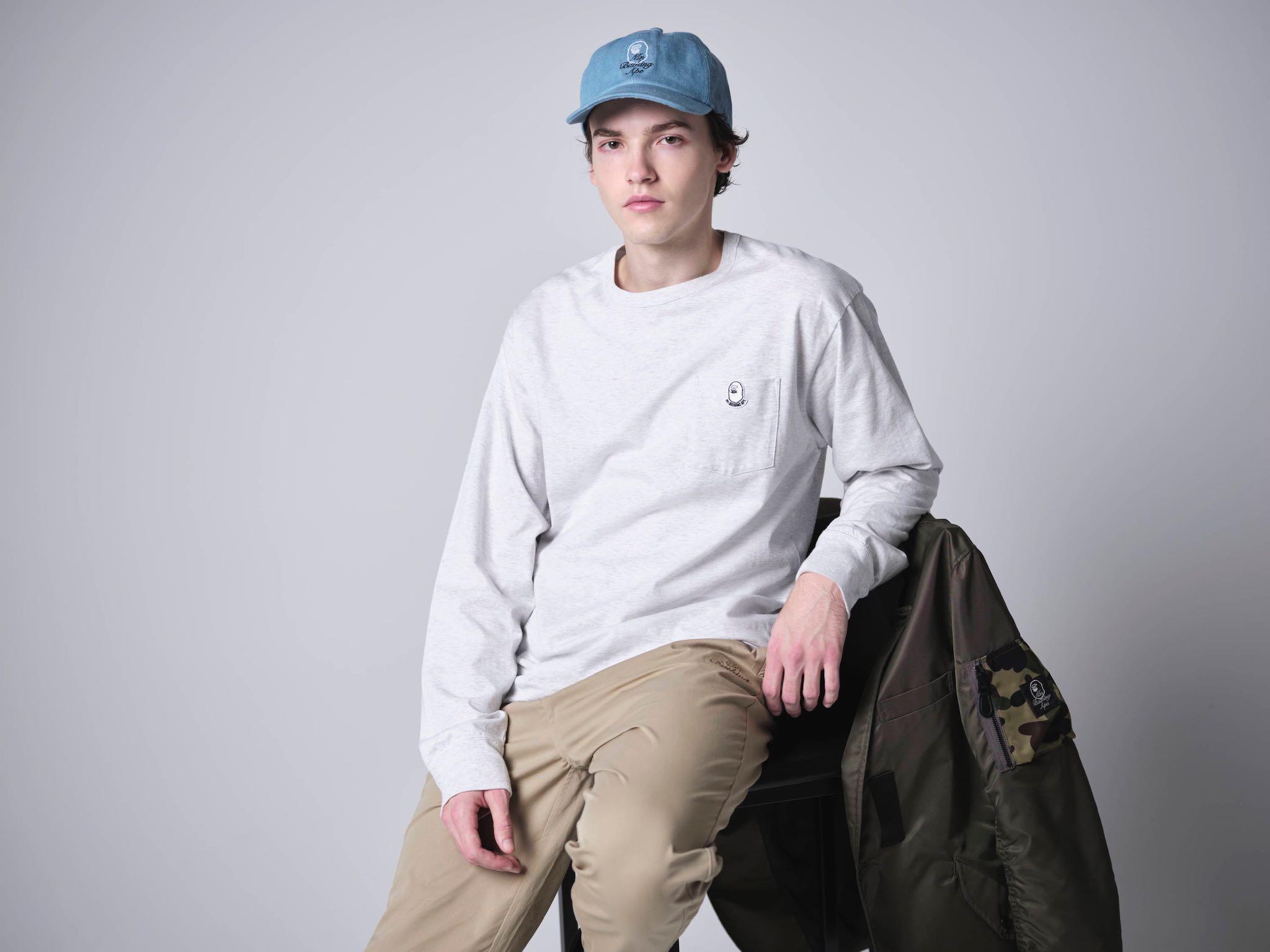 BAPE WASHED DENIM CAP, Men