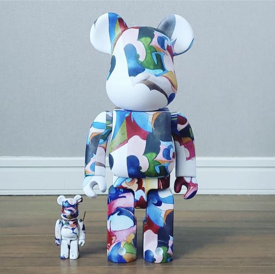 bearbrick nujabes first collection 400% 100%, 興趣及遊戲, 玩具 