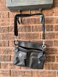 BLACK ROOTS MESSENGER PURSE
