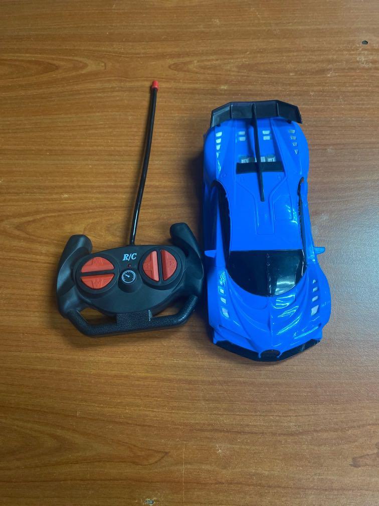 Blue RC Sports Car Bugatti, Hobbies & Toys, Toys & Games on Carousell