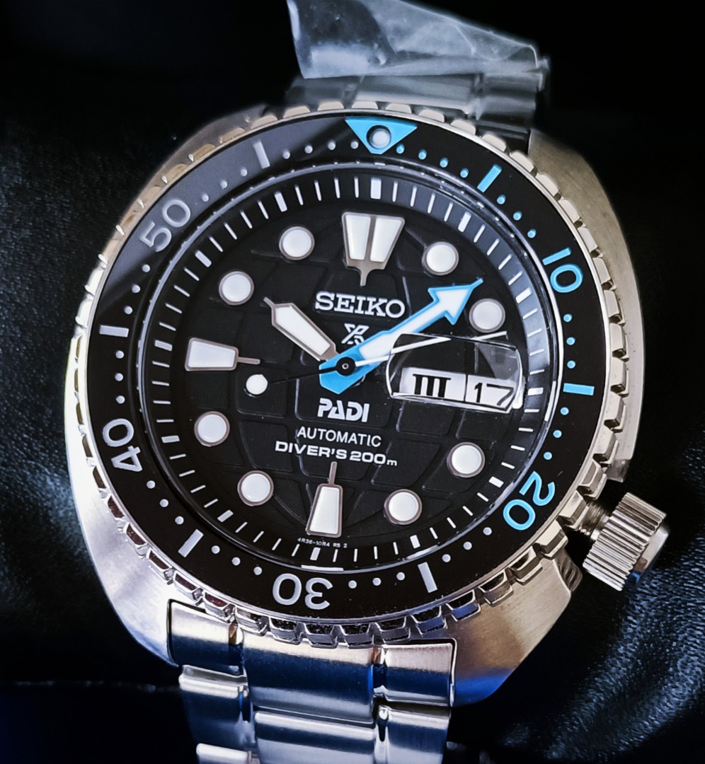 BNIB] Seiko King Turtle Padi Automatic Prospex Divers Watch SRPG19K1, Men's  Fashion, Watches & Accessories, Watches on Carousell