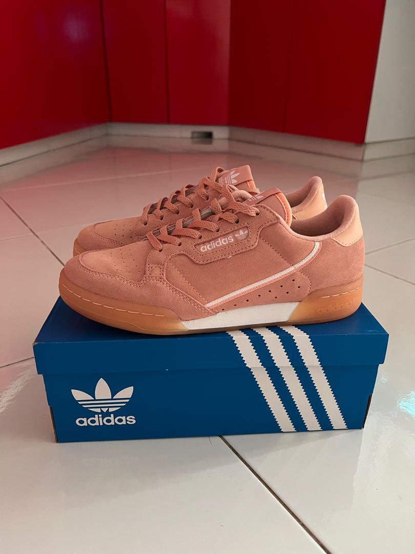Brand New Adidas Continental 80 J US6.5, Women's Fashion, Footwear,  Sneakers on Carousell