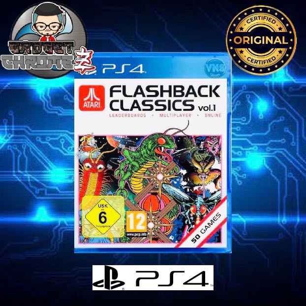 Atari Flashback Classics Vol.1 PS4 Game BRANDNEW Video Gaming