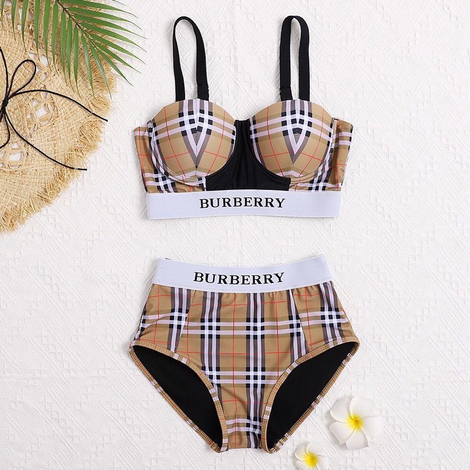 Burberry outlet female swimwear