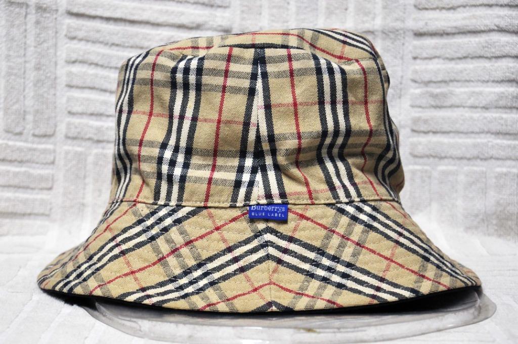 Burberry Nova Check Bucket Hat (Reversible), Men's Fashion, Watches &  Accessories, Cap & Hats on Carousell