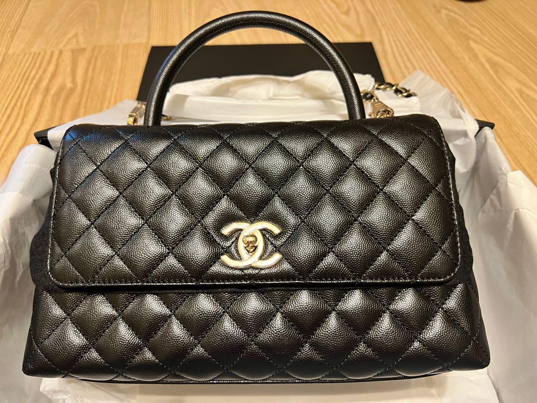 Chanel Coco Handle Medium Size Ghw Women S Fashion Bags Wallets Purses Pouches On Carousell