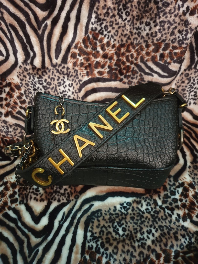 Chanel gabrielle croc online