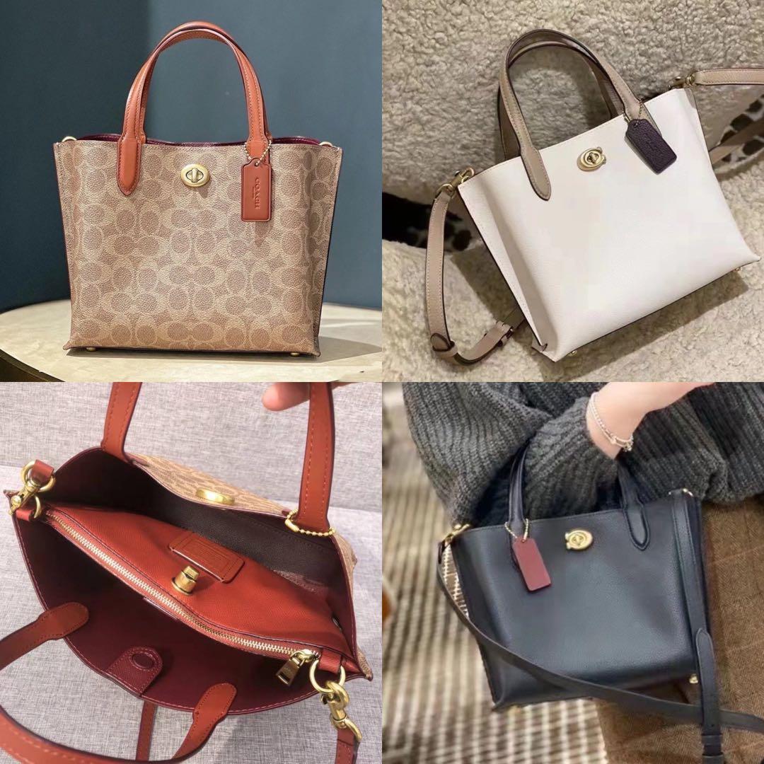 Willow tote in signature canvas deals