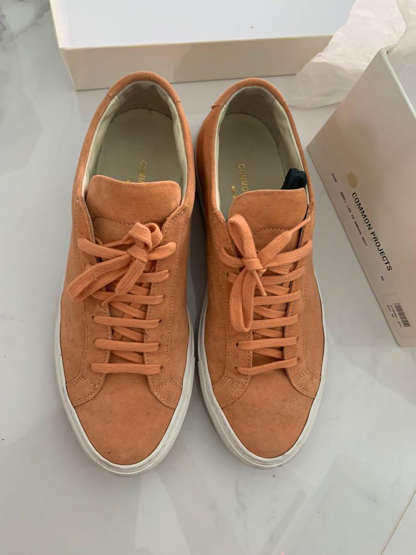 Common projects brown suede sales