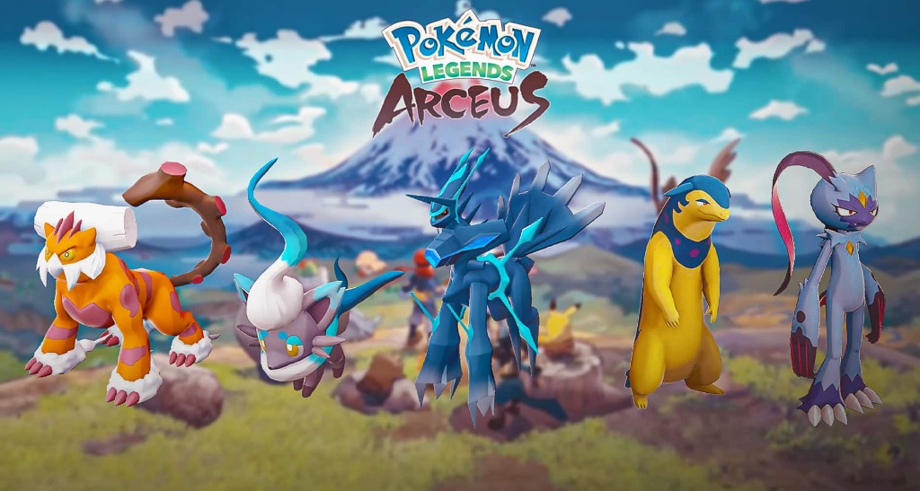 Selling - Pokemon Legends Arceus  All Pokemon from Hisui Pokedex, Alpha,  Shiny, Full EV - EpicNPC