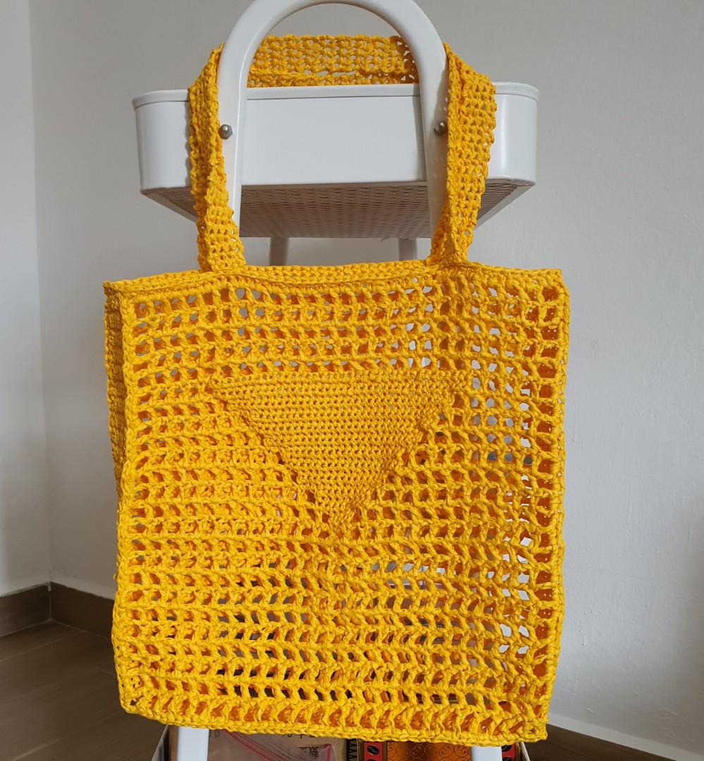 Crochet bag handle cover, Women's Fashion, Bags & Wallets, Tote Bags on  Carousell