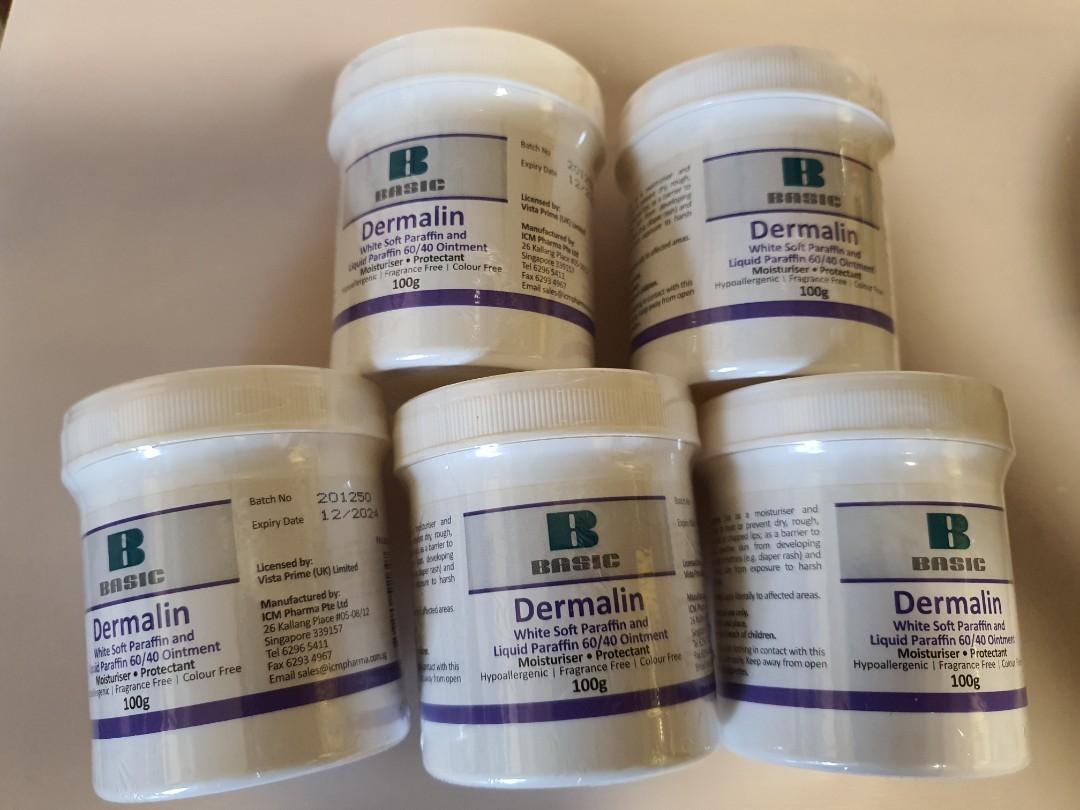 Basic Dermalin Dermalin body moisturiser for very dry skin, Beauty & Personal Care ...
