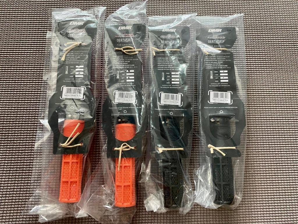 DMR Brendog Death Grip Flangeless MTB Grips Black Tango