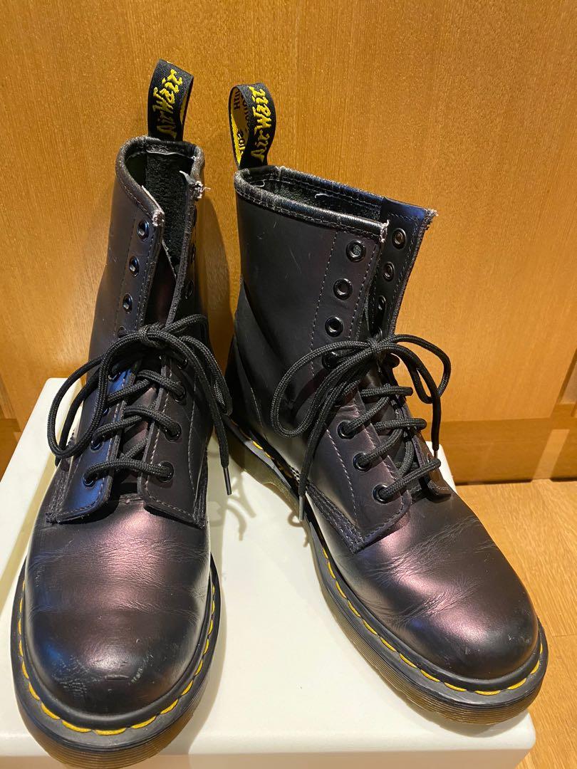 Metallic purple online dr martens