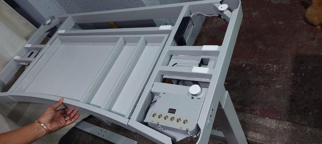 ELECTRIC RISING TABLE FRAME ONLY W/ USB PORT, Furniture & Home Living ...