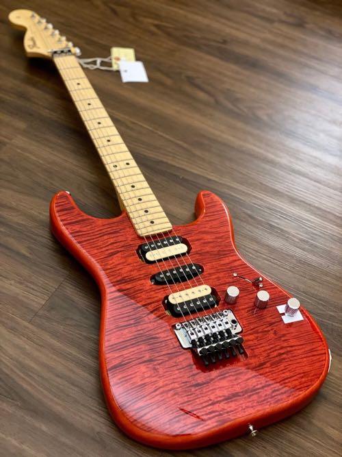 Fender Michiya Haruhata Stratocaster Maple Fingerboard Trans Pink ...