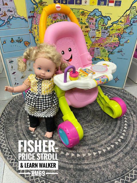 Fisher price stroll learn barbeque walker