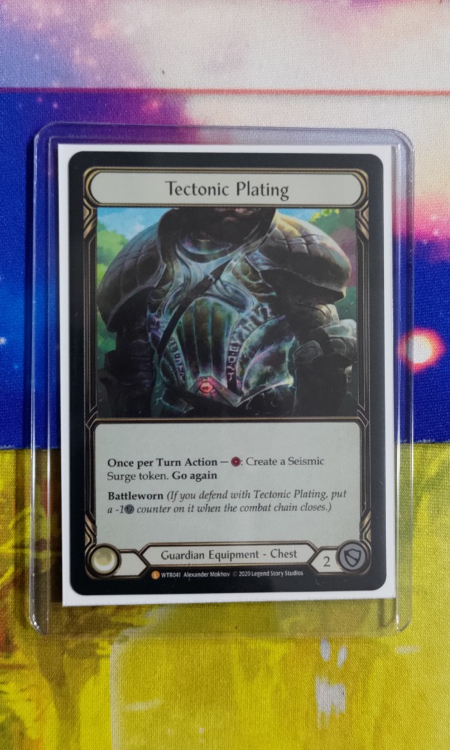 Flesh & Blood TCG - Tectonic Plating (Unlimited Edition), Hobbies