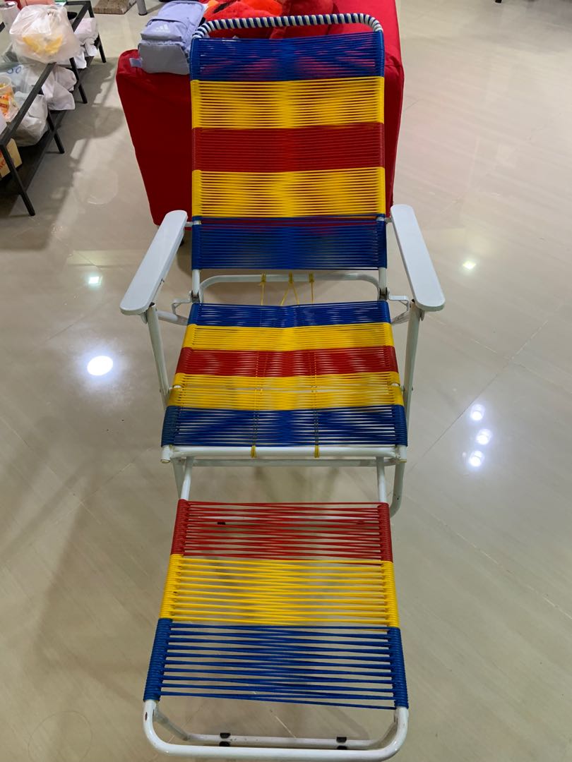 Foldable/Vintage/Elastic string/Retro/Relax chair, Furniture & Home ...