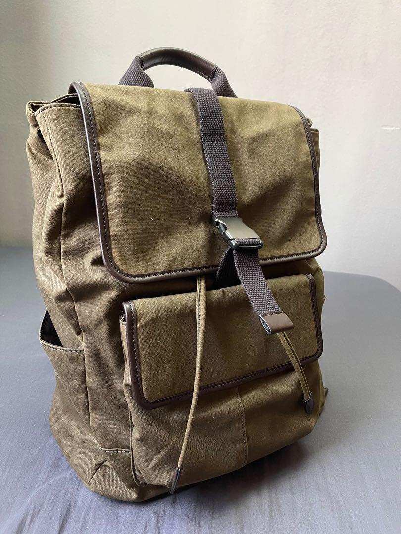 Fossil Buckner Rucksack Brown Backpack