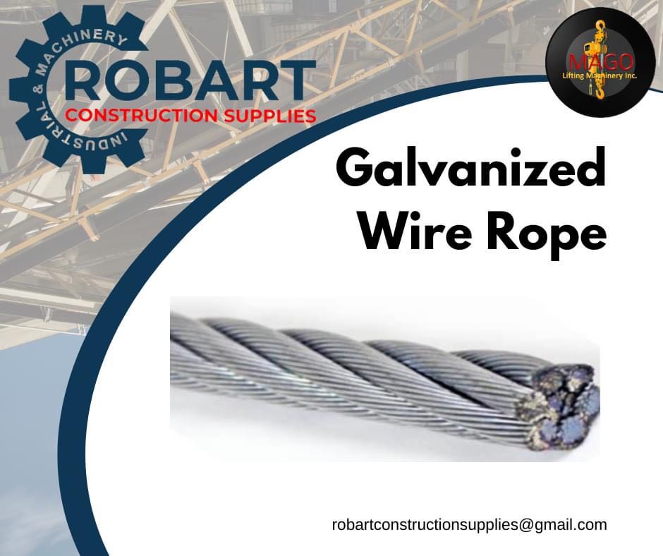 Galvanized Wire rope, Commercial & Industrial, Construction Tools