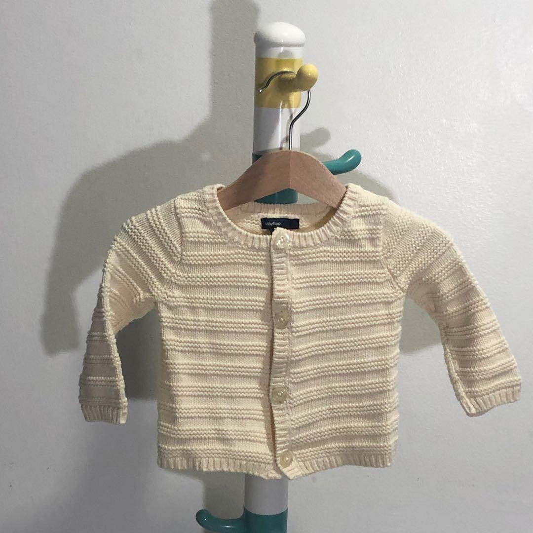 gap yellow cardigan