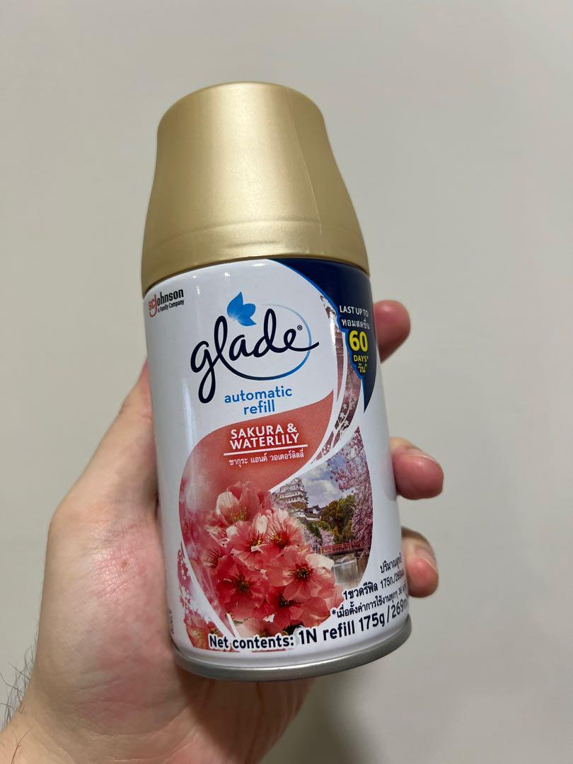 [GLADE] Automatic Refill Sakura & Waterlily (175g), Furniture & Home