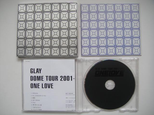Glay - Dome Tour 2001-2002 One Love DVD (港版) (附紙外盒歌詞紙及畫冊本), 興趣及遊戲, 音樂樂器  配件, 音樂與媒體- CD 及DVD - Carousell