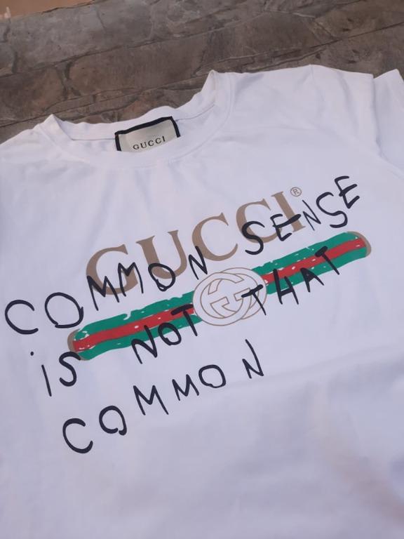 Common sense is not that common gucci on sale hoodie