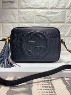 Gucci soho shop disco bag navy